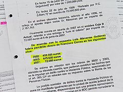 El sumario de Gürtel eleva hasta los 1,3 millones de euros los cobros de Bárcenas de la trama