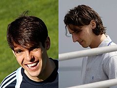 Kaká e Ibrahimovic, primeras víctimas del derbi