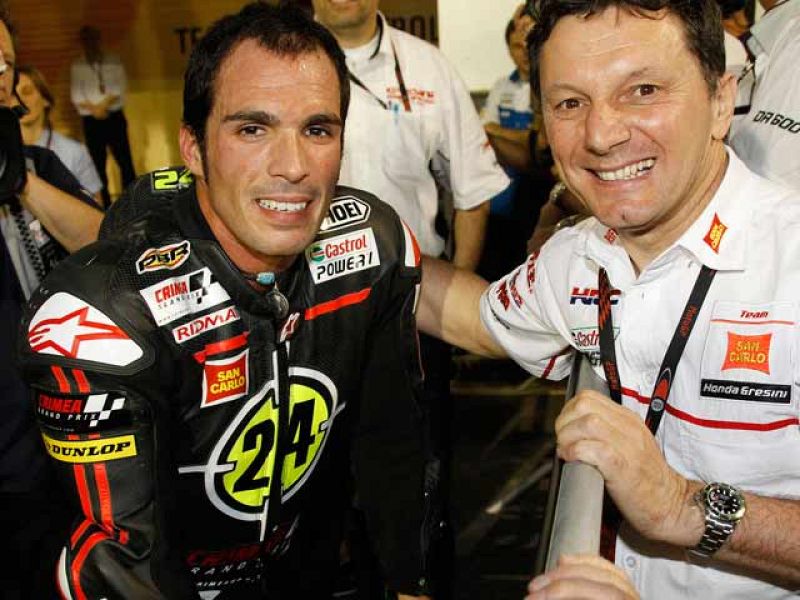 'Pole' para un lesionado Toni Elías