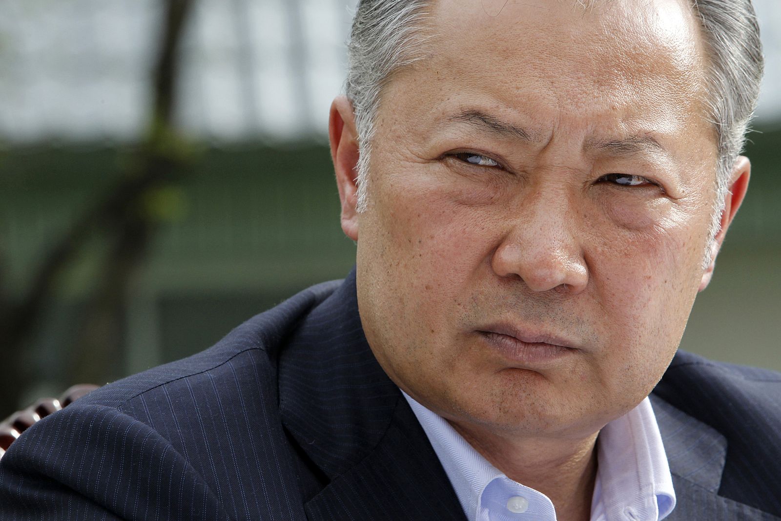 Bakiev durante su última aparición pública