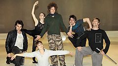 Daniel Diges comienza los ensayos de la coreografía de la final de Eurovisión 2010
