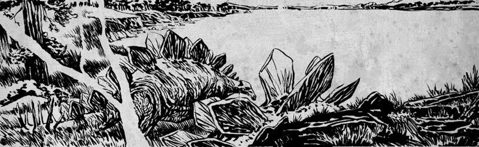 Ilustración de Sagar Forniés para 'El Mundo perdido'