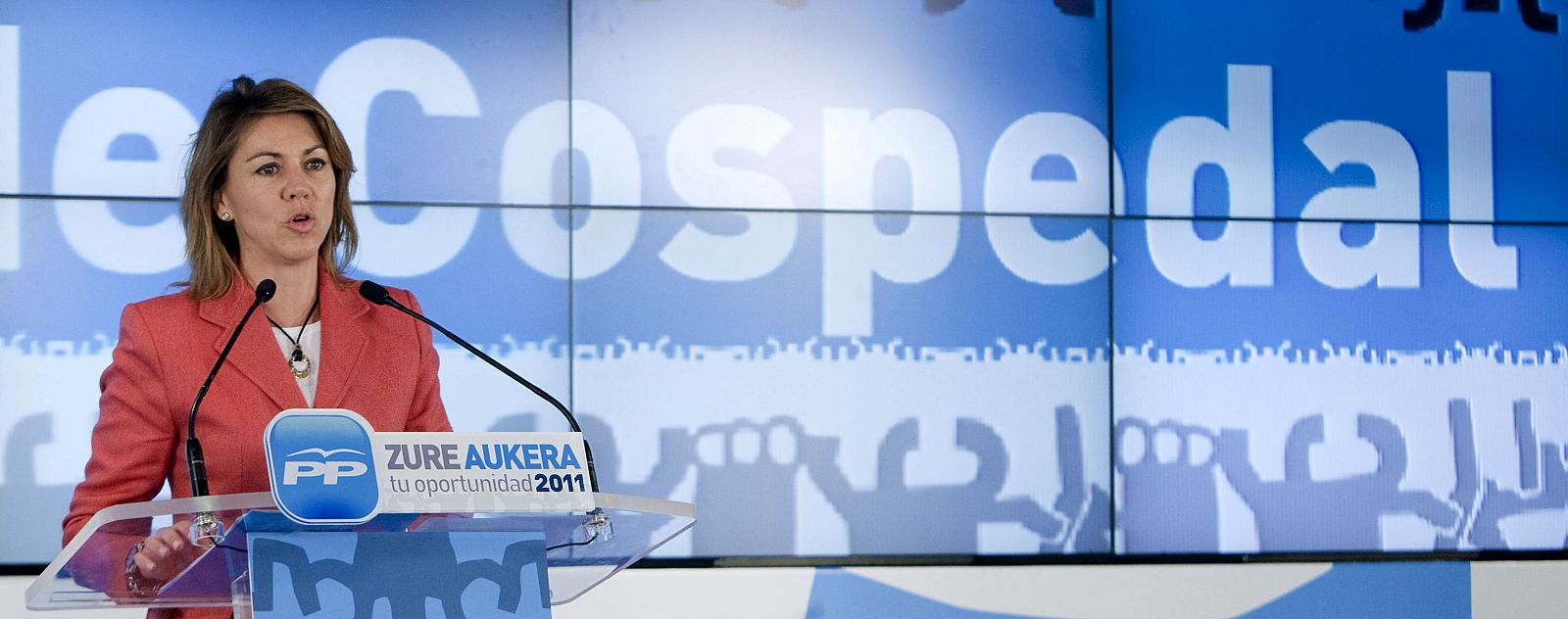 Cospedal en la Convención del PP vasco