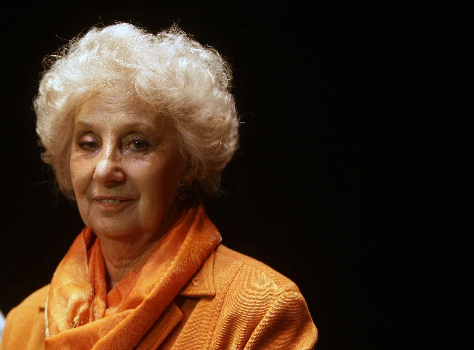 La presidenta de las Abuelas de la Plaza de Mayo, Estela Barnés de Carlotto