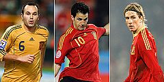 La enfermería de la selección española, al completo