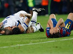 El Barça cae en la trampa de Mourinho