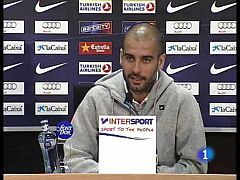 Guardiola: "Pienso que nos merecemos la Liga"