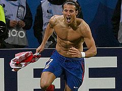 Forlán: "He disfrutado más los goles por el momento en que llegaron"