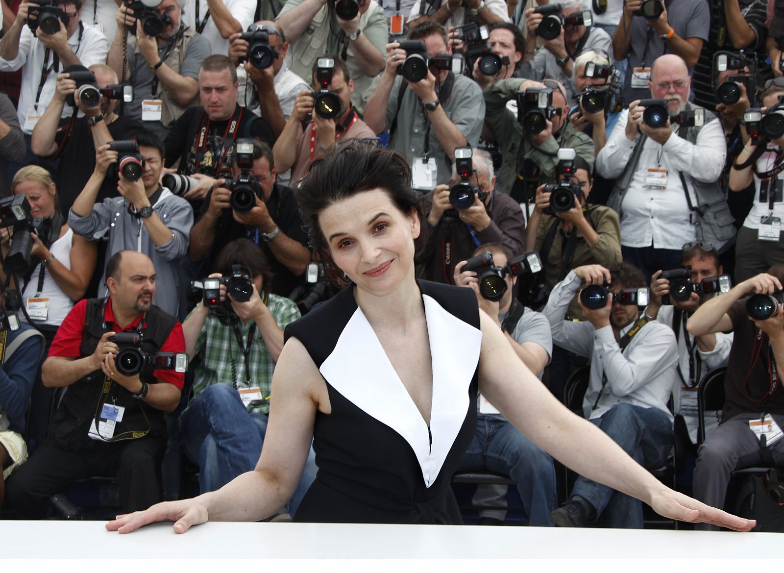 Juliette Binoche en Cannes