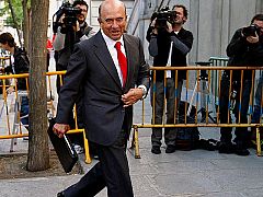 Botín llega al Supremo para declarar como testigo por los cobros de Garzón del Santander