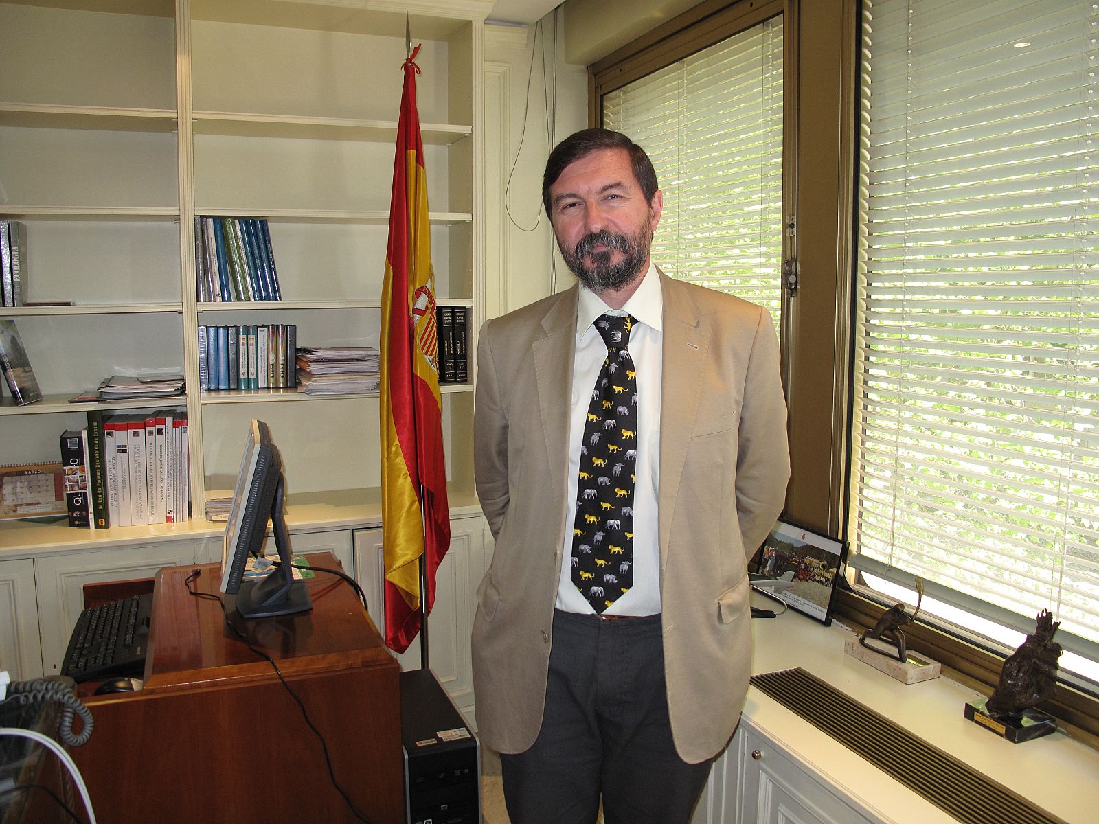 El director general de Medio Natural y Política Forestal, José Jiménez