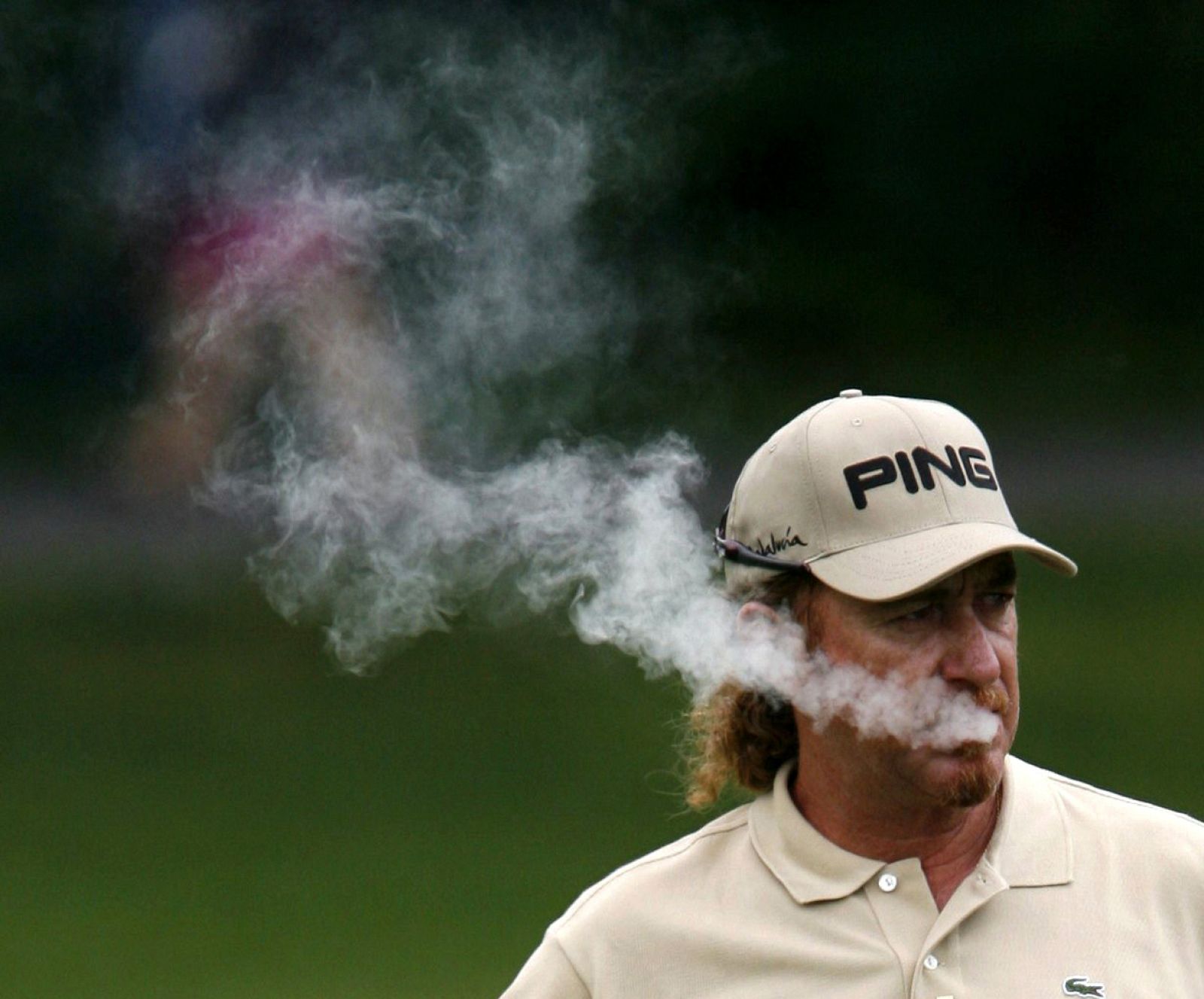 El golfista malagueño, Miguel Angel Jimenez durante el U.S. Open 2009.