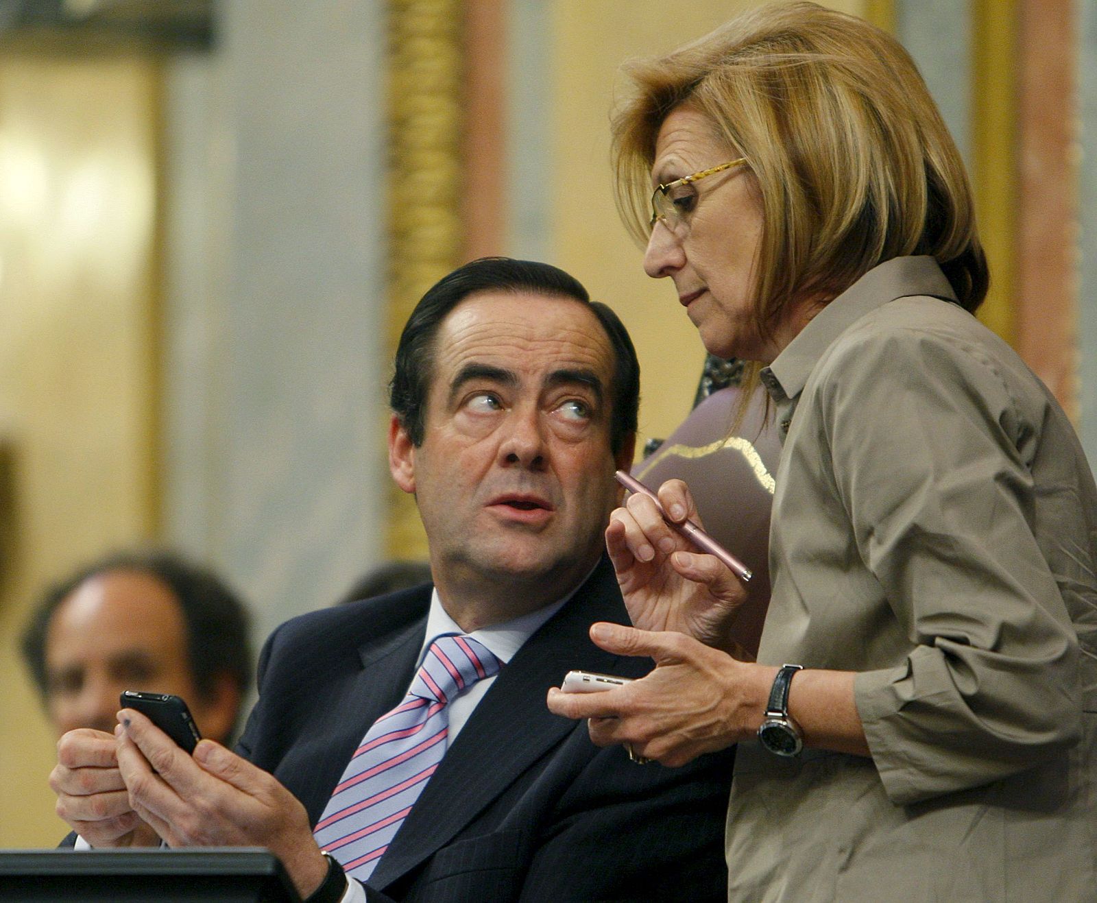 José Bono y Rosa Díez