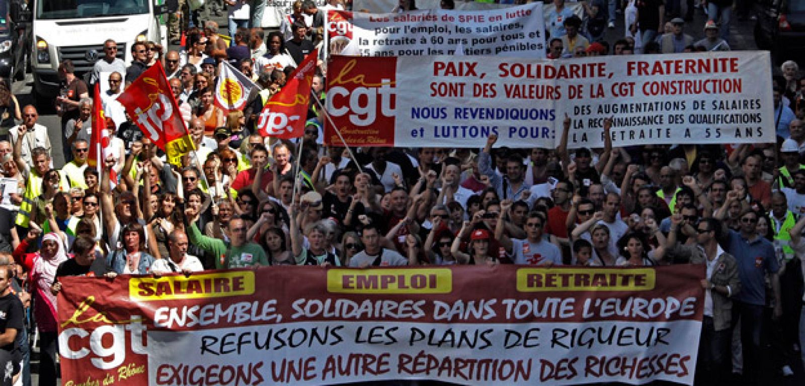 Poca incidencia de la huelga general en Francia, aunque sí se han cancelado 11 vuelos con España