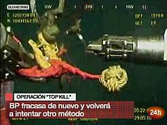 BP declara fracasado el último intento para controlar el vertido del Golfo de México