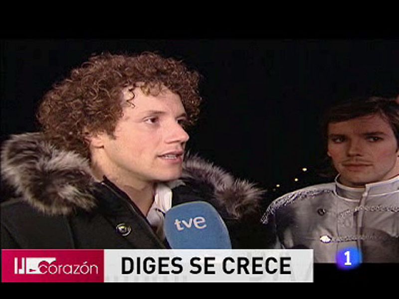 Daniel Diges: "Pedí el deseo de cantar dos veces y se ha cumplido"