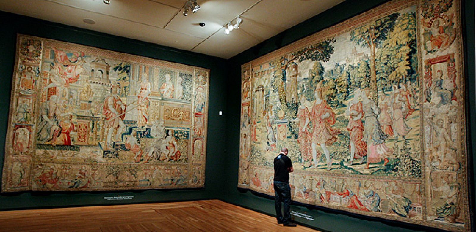 Exposición de tapices en el Prado