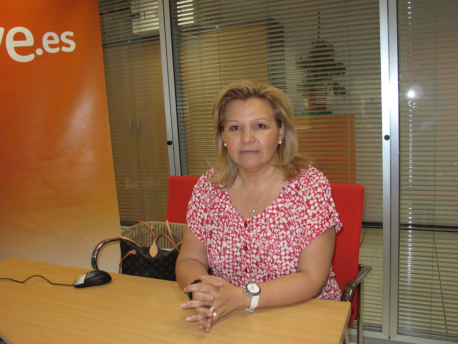 La presidenta de la Asociación de Víctimas del Terrorismo (AVT), Ángeles Pedraza.