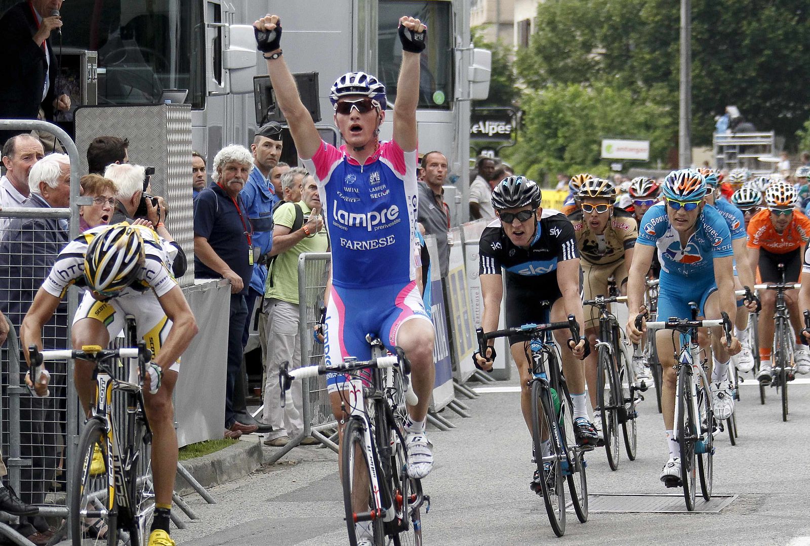 Grega Bole gana la segunda etapa de la Dauphine Libere