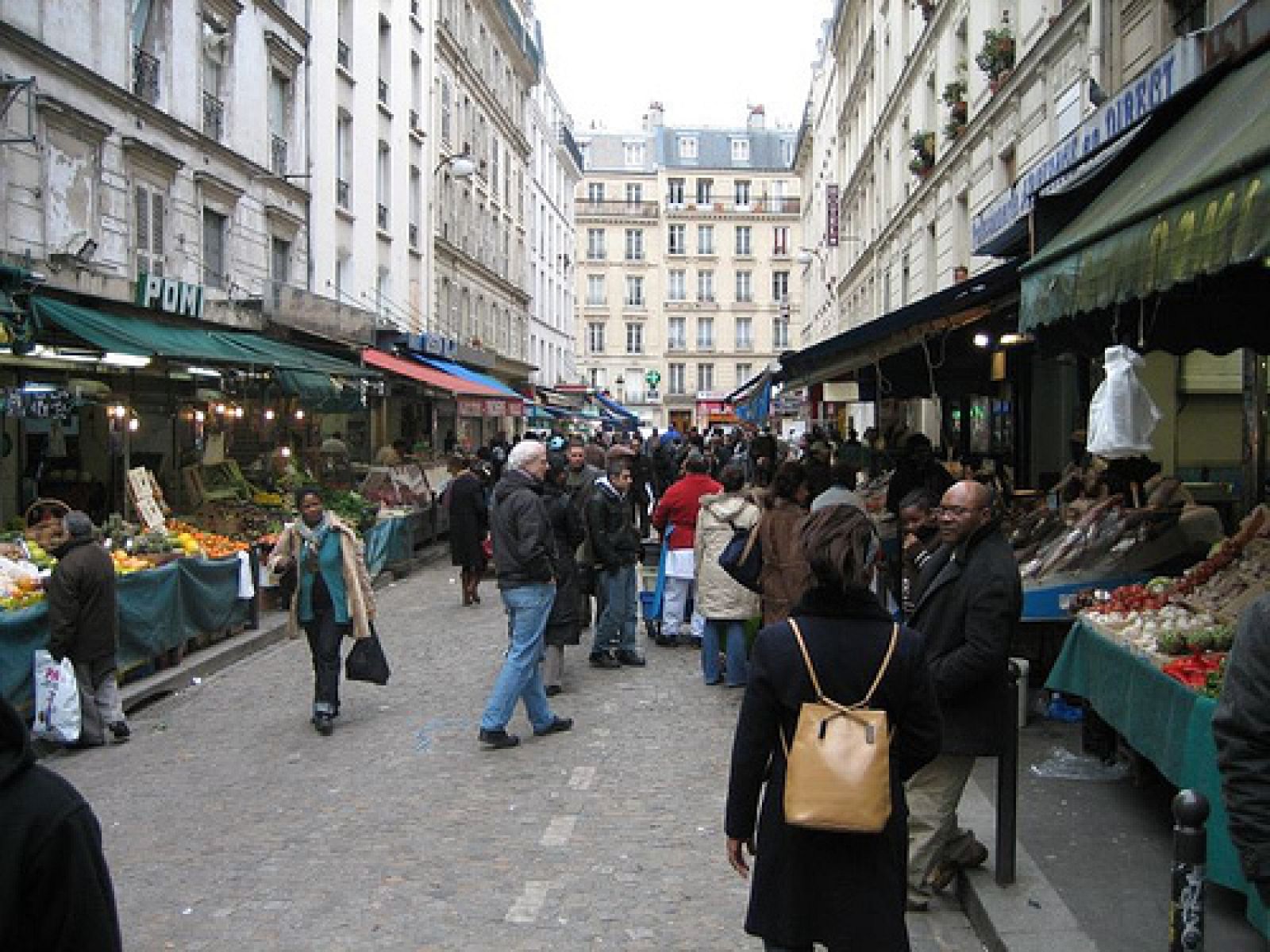 Barrio de Goutte d'Or en París