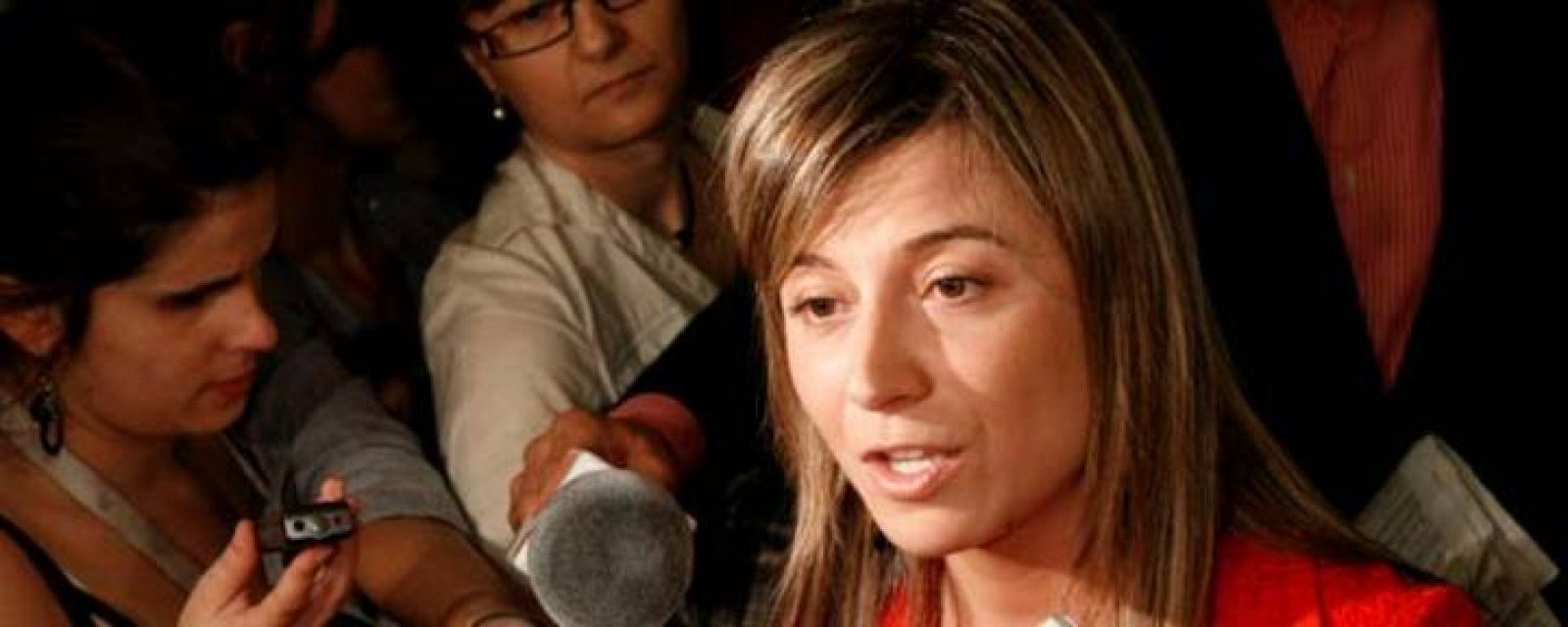 La ministra de Igualdad, Bibiana Aído, durante su intervención en la Comisión de Igualdad del Congreso