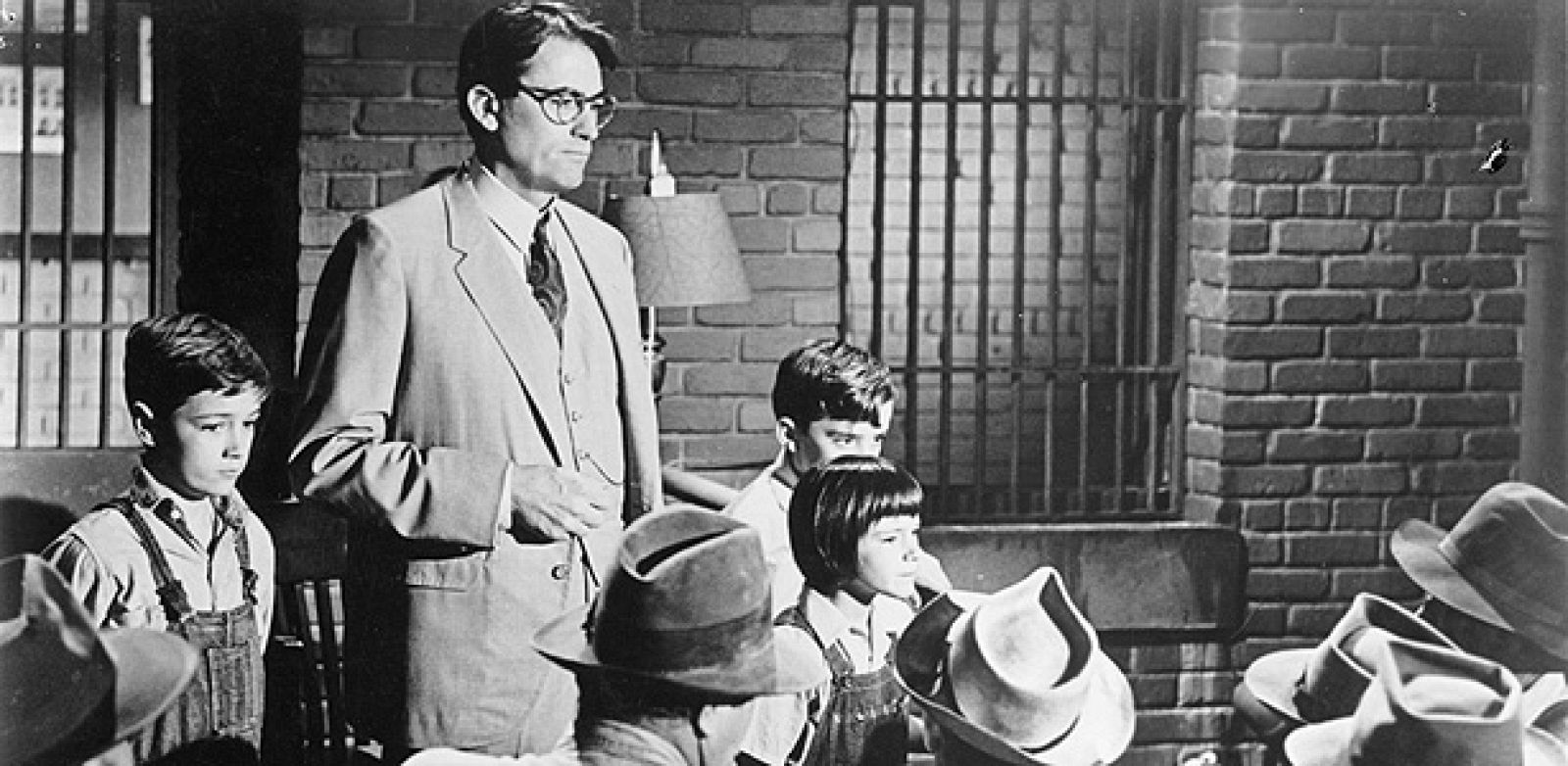 Gregory Peck en 'Matar a un ruiseñor' de Robert Mulligan