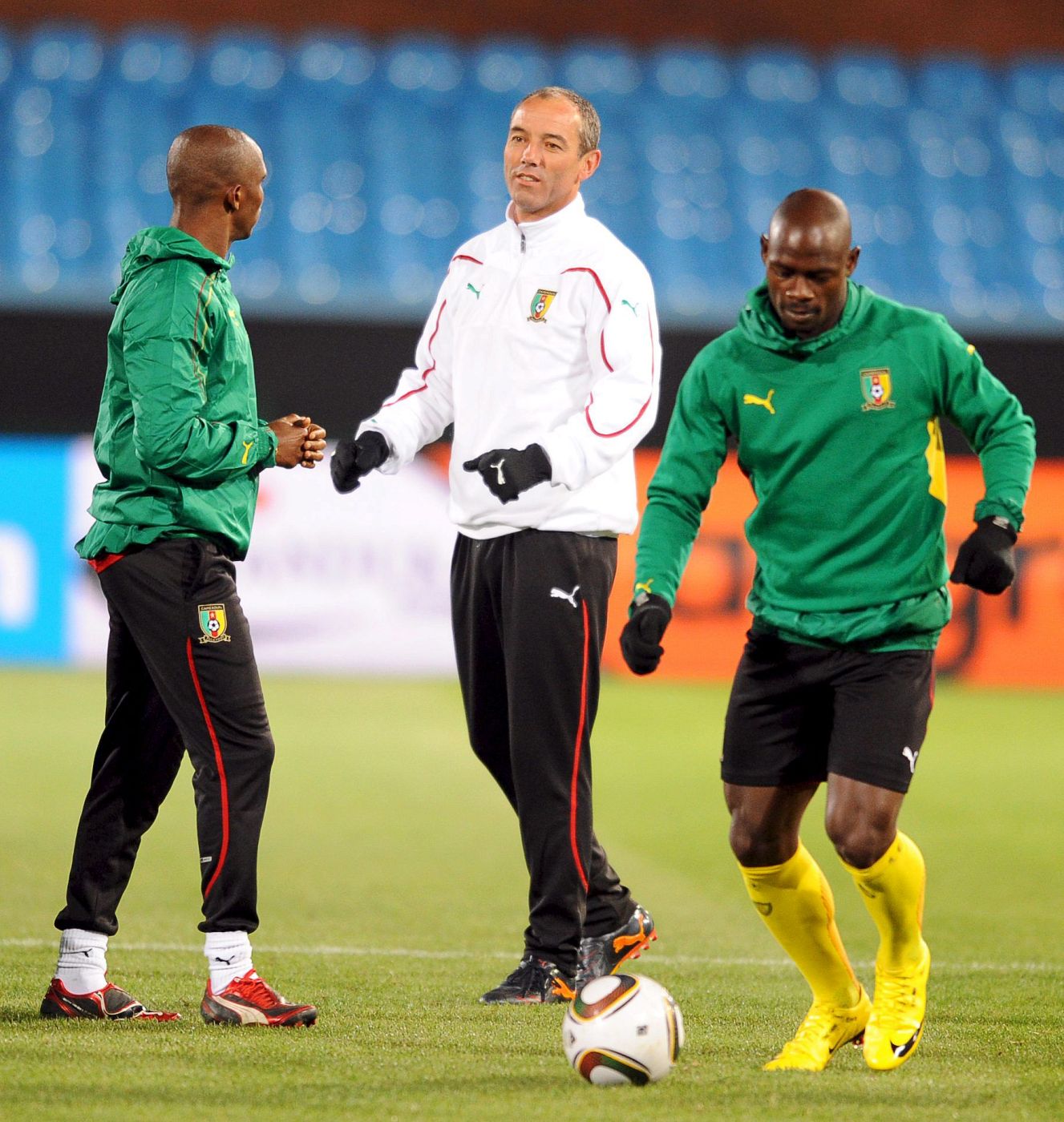 Entrenamiento de Camerún