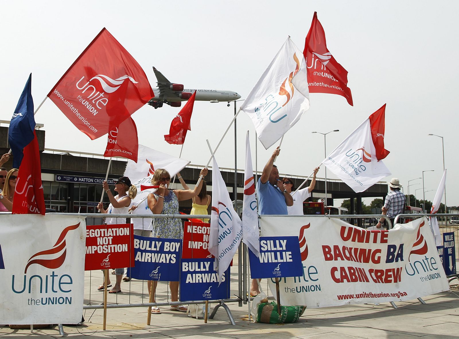 Huelga de los tipulantes de cabina de British Airways