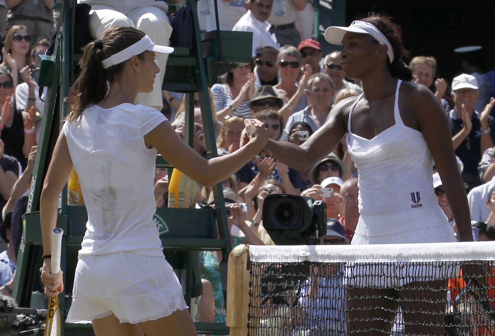 Venus Williams cae en cuartos de Wimbledon