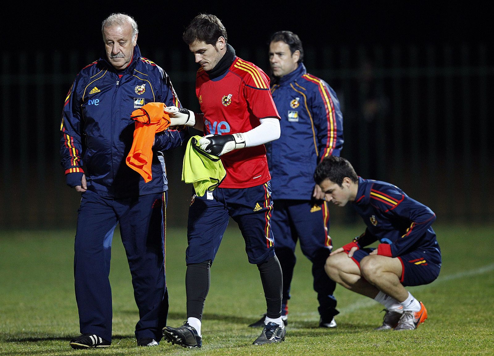ENTRENAMIENTO SELECCIÓN ESPAÑOLA