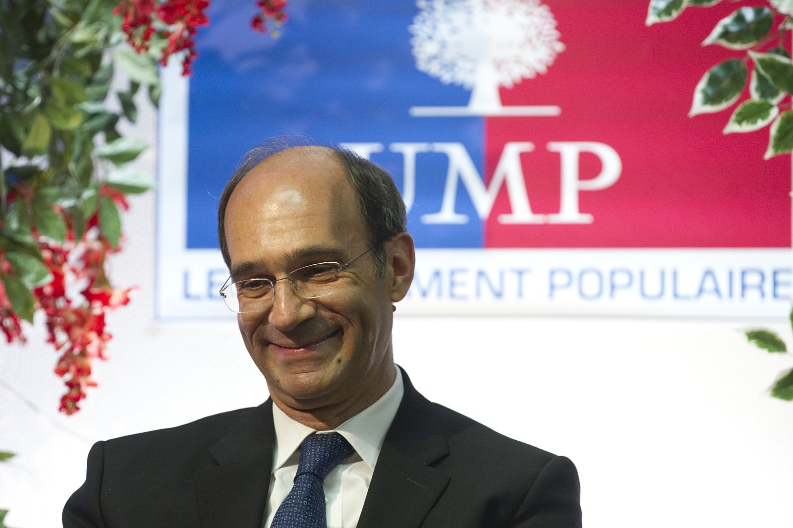 French Labour Minister Woerth attends a Panel discussion on the topic of pensions in Le Raincy
