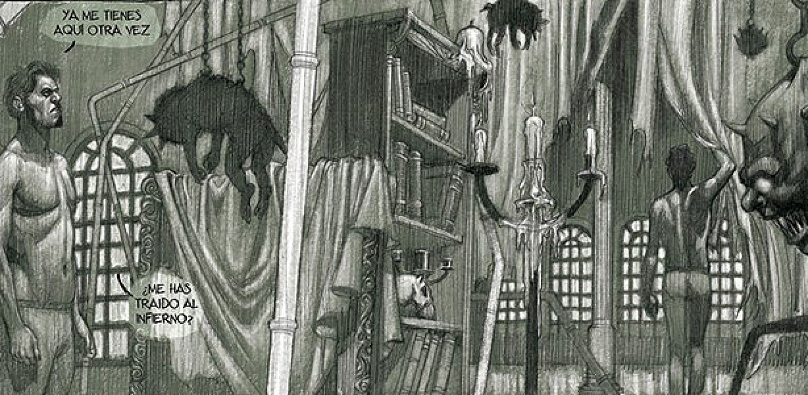 Viñetas de 'El lado salvaje' de Rafa Fronteriz