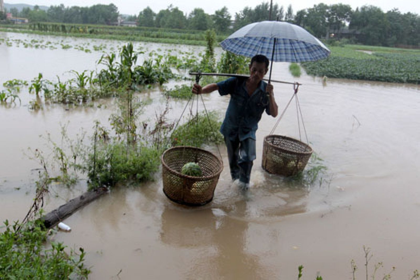 INUNDACIONES EN CHINA