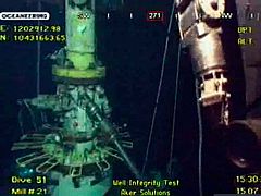 BP asegura que, por primera vez, ha dejado de fluir crudo en el Golfo de México