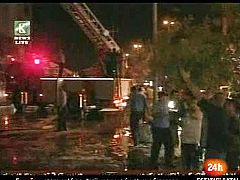 Al menos 30 muertos y decenas de heridos tras el incendio de un hotel de lujo en Irak