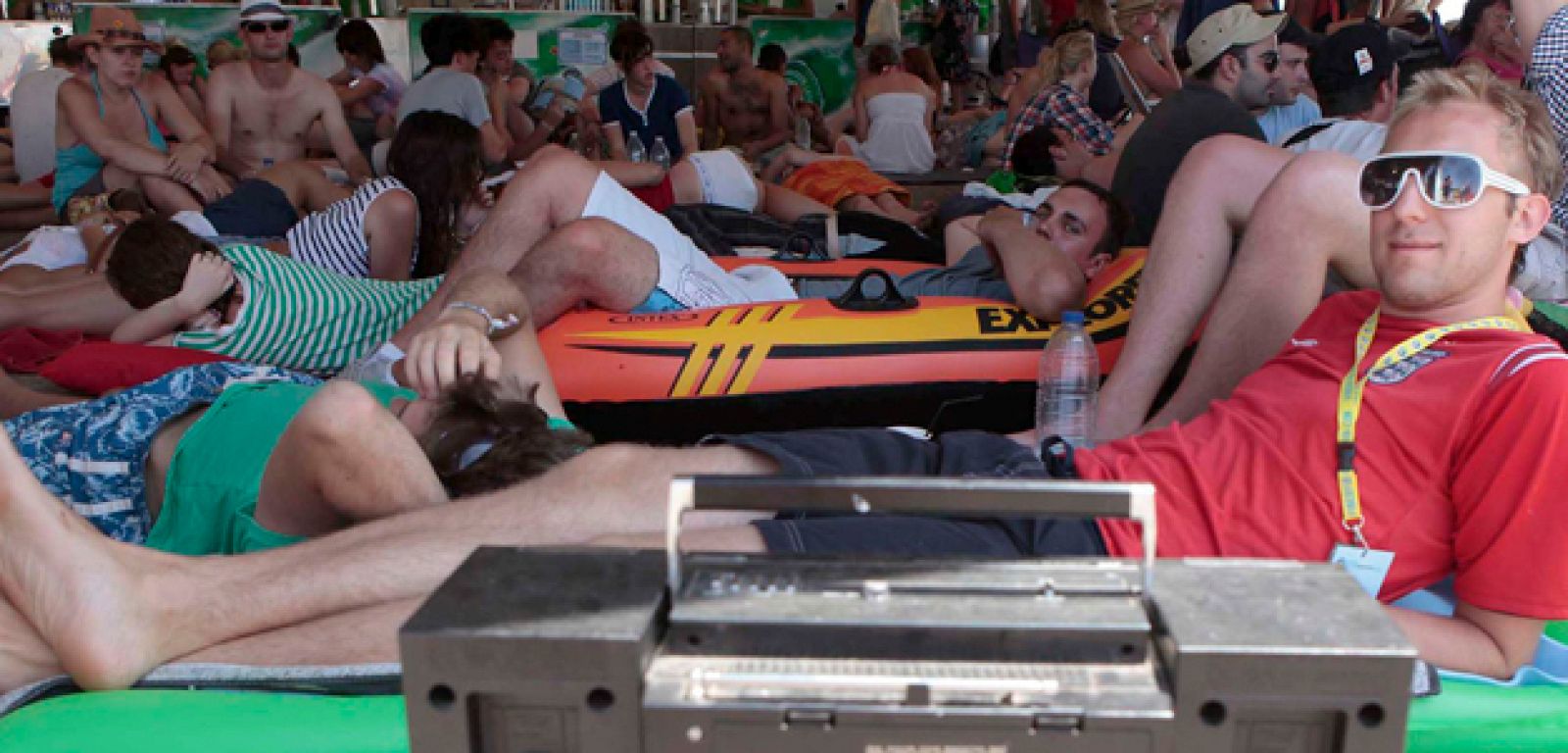 El recinto de conciertos del Festival de Bennicásim en la segunda jornada de conciertos