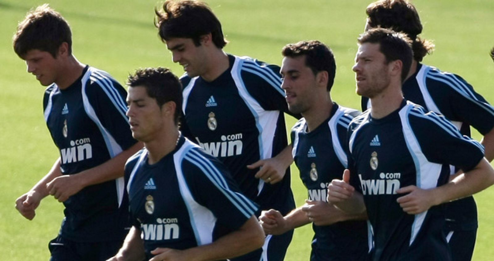 Real Madrid entrenando