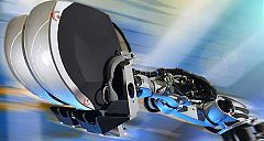 El robot industrial que se convirtió en un simulador de montaña rusa