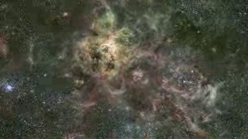 Una estrella 'monstruosa' de 300 masas solares