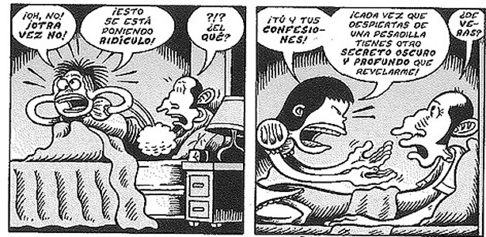 Viñetas de 'Other lives' de Peter Bagge