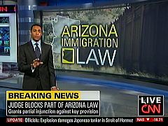 Entra en vigor una ley de Arizona 'descafeinada'