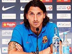 Ibrahimovic: "Soy y seré jugador del Barcelona"