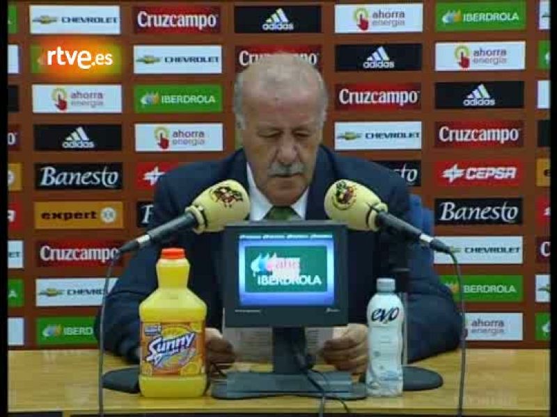 Del Bosque: "Llevamos a 18 campeones del mundo"