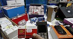 Desmantelada una red que estafó 27 millones a empresas de telefonía móvil