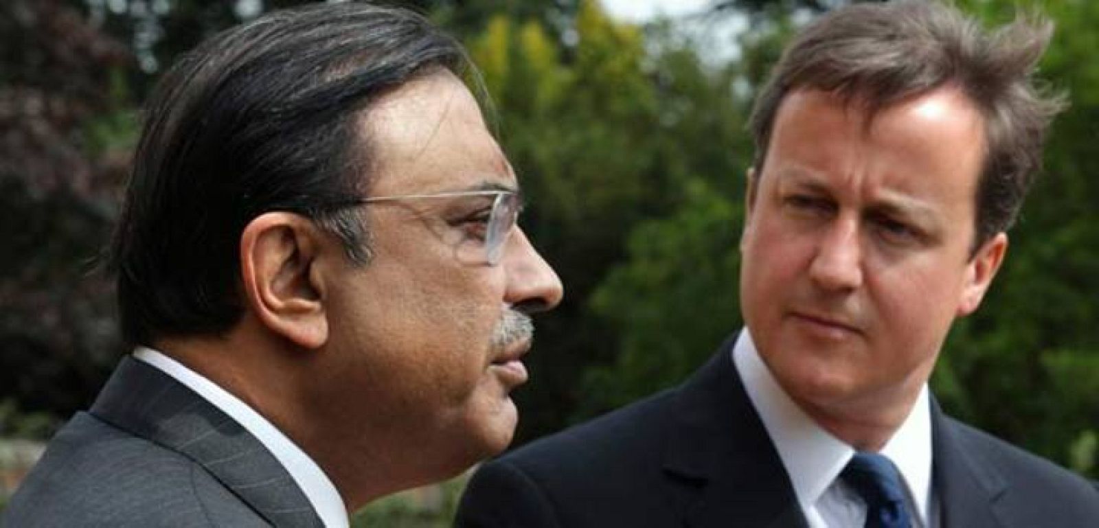 Cameron y Zardari