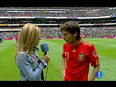 Silva: "El partido ha sido bonito y nos sirve de preparación"