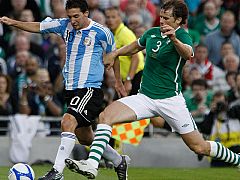La Argentina Post-Maradona se estrena con gol de Di Maria