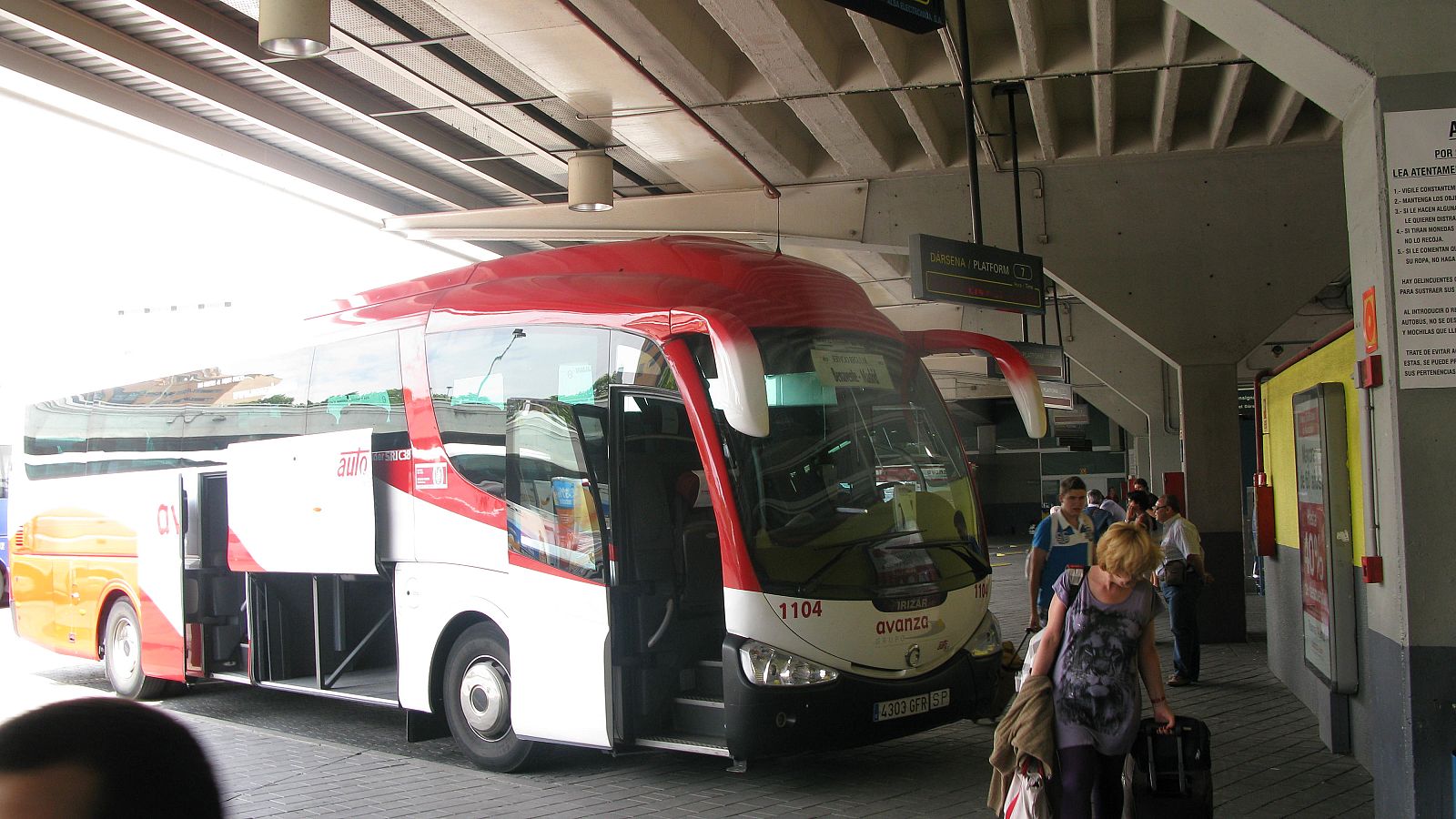 La huelga en Auto-Res ha afectado a numerosos viajeros