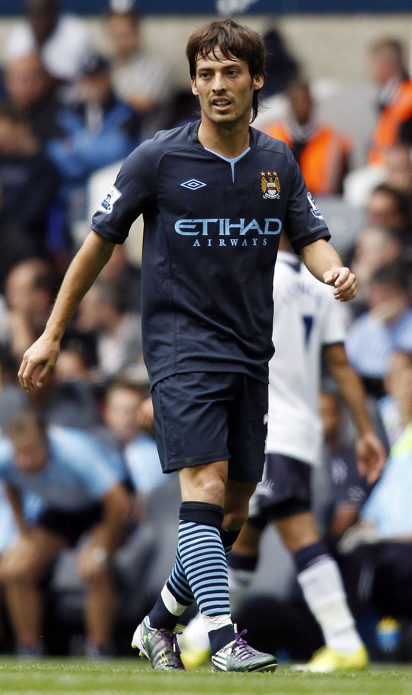 David Silva debuta con el City