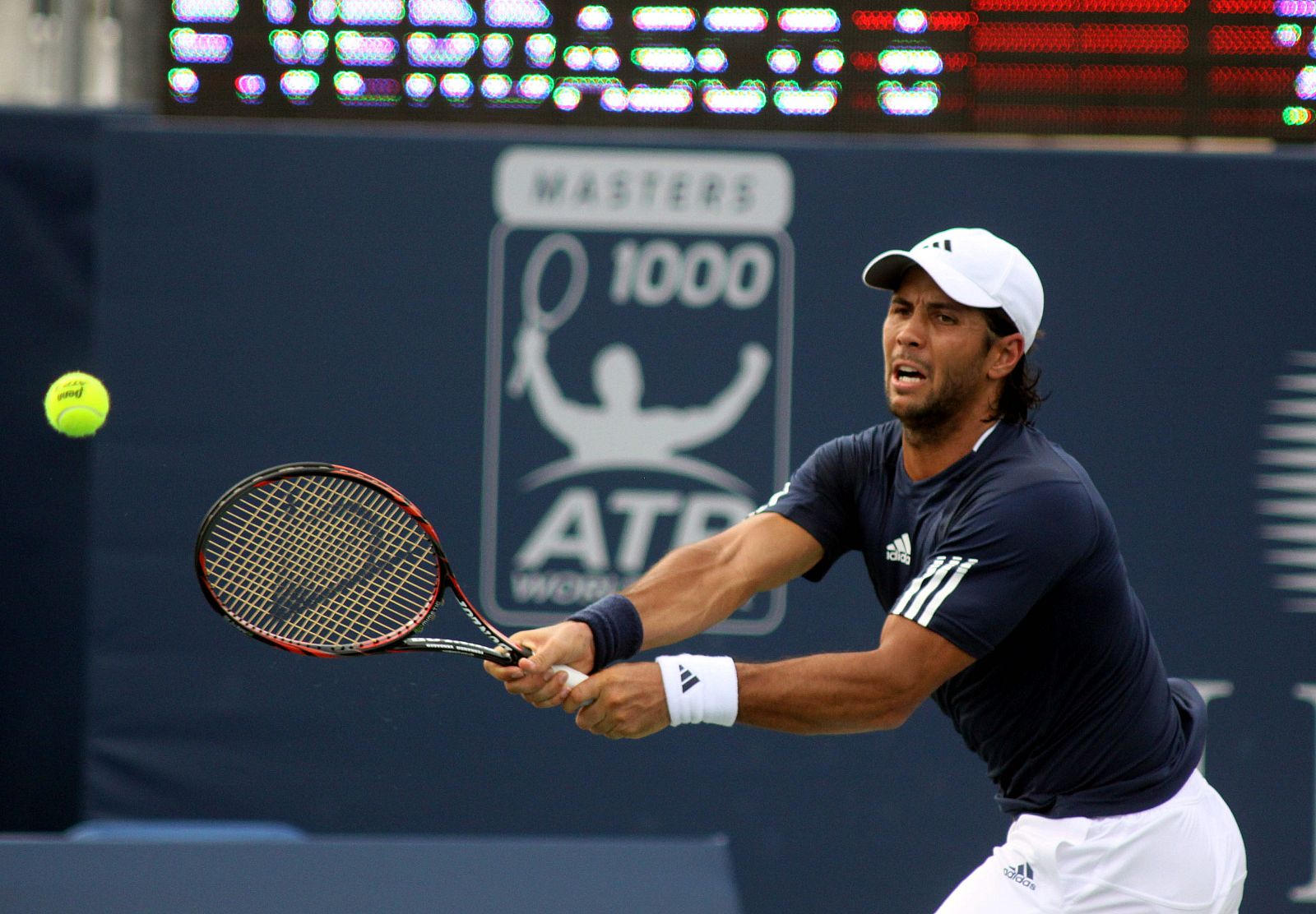 El tenista español Fernando Verdasco se despide de Cincinnati.